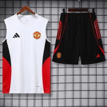25-26 Man Utd High Quality Tank Top And Shorts Suit