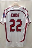 2006-2007 ACM Away White Retro Soccer Jersey(带决赛字)