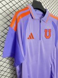 25-26 Universidad De Chile Fans Training Shirts
