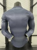 25-26 RMA Away Long Sleeve Player Version Soccer Jersey 长袖