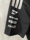 2026 F1 Benz New Pattern Short Sleeve Racing Suit