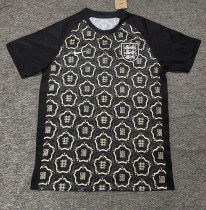 26-27 England Special Edition  Fans black Training suit jersey