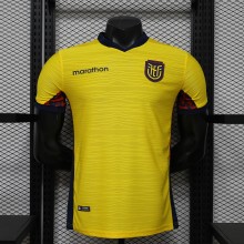 2026 Ecuador Home Player Version Soccer Jersey