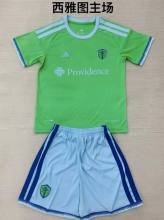 26-27 Seattle Sounders home kids jersey