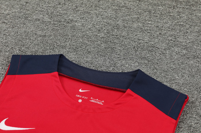 24-25 ATM Red Tank top and shorts suit