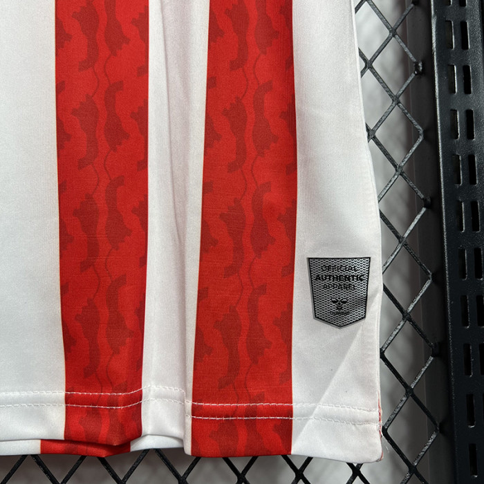 24-25 Sunderland Home Fans Soccer Jersey