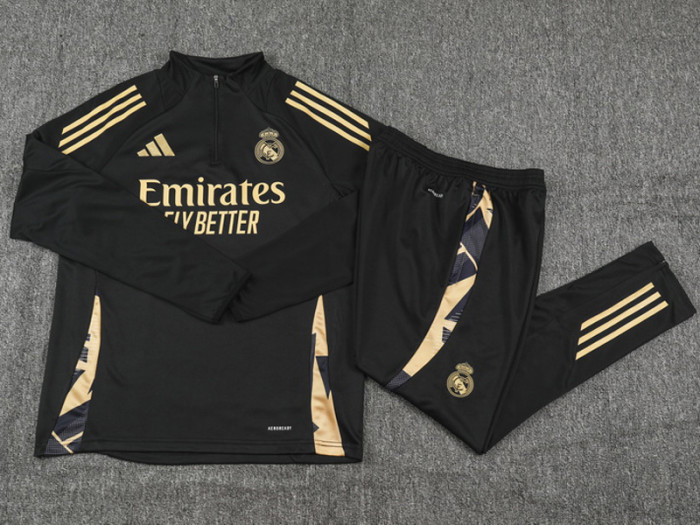 24-25 RMA Black Kids Half Pull Tracksuit (童装)(半拉链)