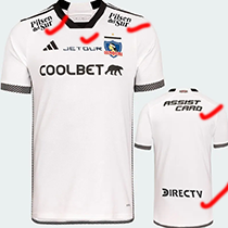 24-25 Colo-Colo Home Print All Sponsor Fans Soccer Jersey