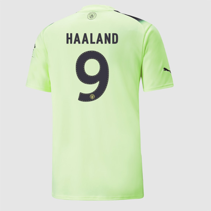 22-23 Man City Third Fans Soccer Jersey