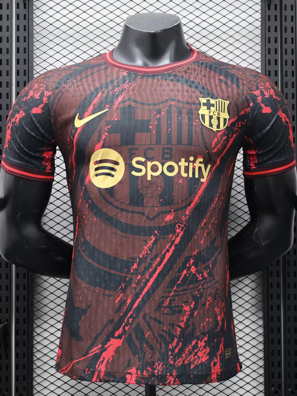 24-25 BAR Red Special Edition Palyer Version Training Shirts
