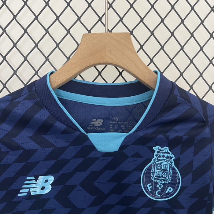 24-25 Porto Third Kids Soccer Jersey