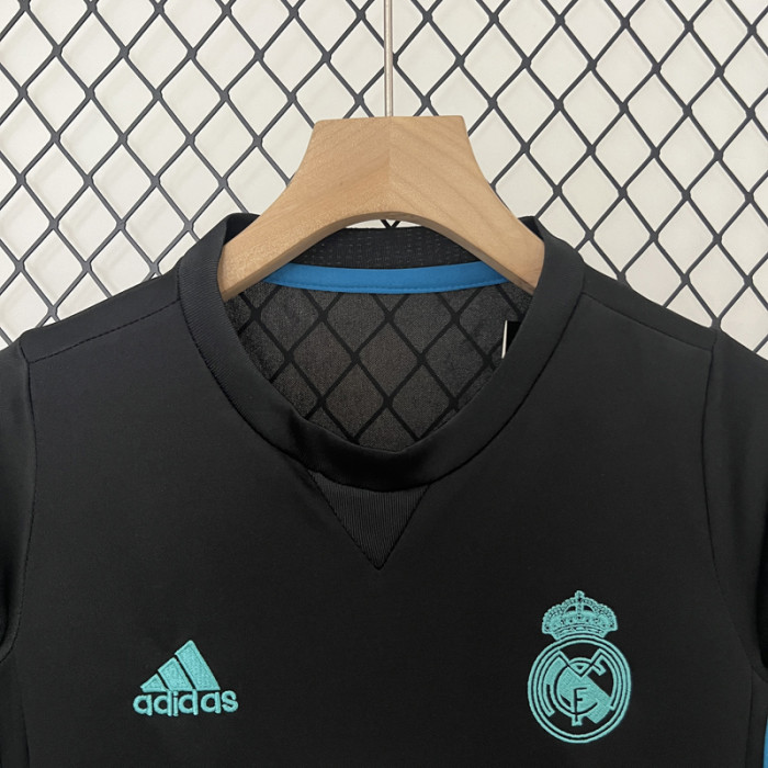 2017-2018 RMA Away Kids Retro Soccer Jersey