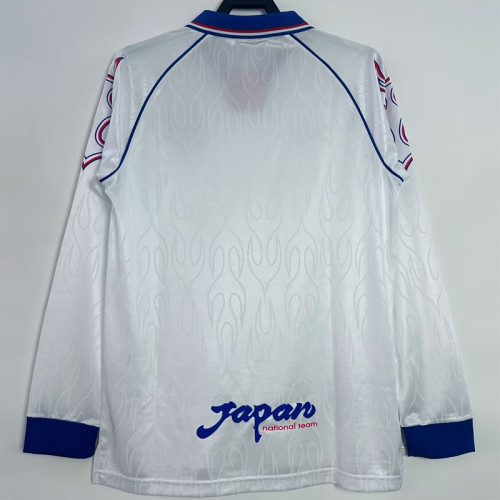 1998 Japan Away Long Sleeve Retro Soccer Jersey(长袖)