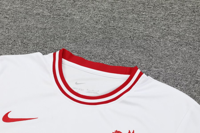 24-25 LIV White Training Short Suit