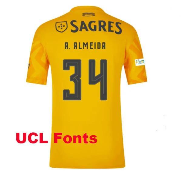 22-23 Benfica Away Fans Soccer Jersey