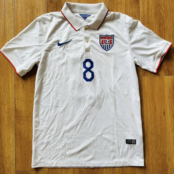 2014 USA Home Retro Soccer Jersey