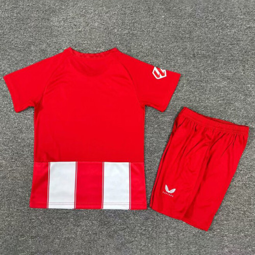 24-25 UD Almeria Home Kids Soccer Jersey