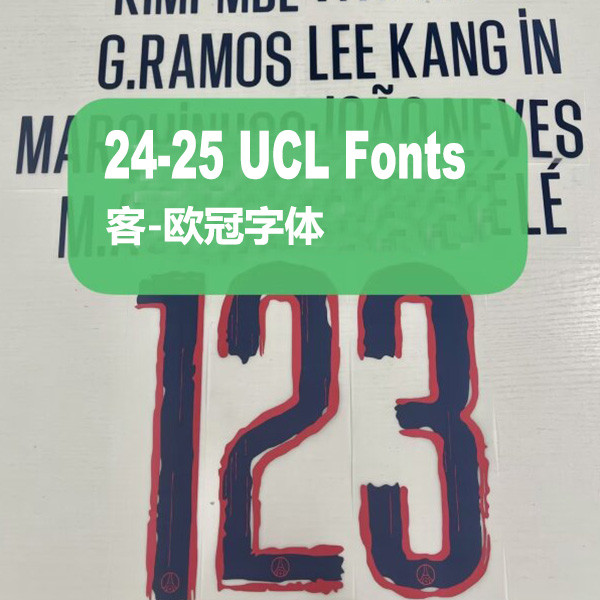 24-25 PSG Away Player Version Soccer Jersey