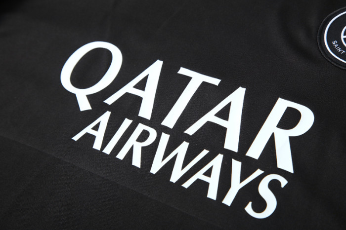 24-25 PSG Black Training Short Suit