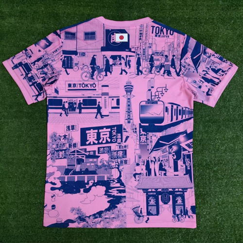2024 Japan Pink Special Edition Fans Soccer Jersey 粉色东京