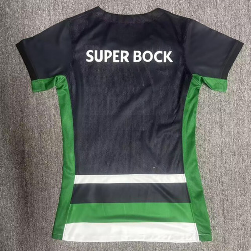 24-25 Sporting Lisbon Home Women Soccer Jersey (女)