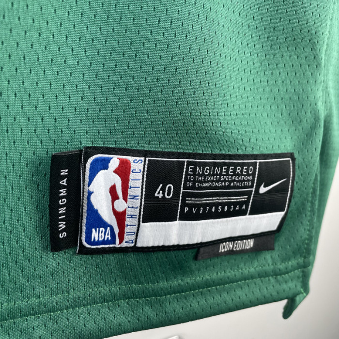 22-23 CELTICS HOLIDAY #4 Green Top Quality Hot Pressing NBA Jersey