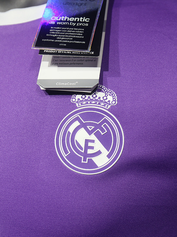 2016-2017 RMA Away Player Version 球员 Retro Soccer Jersey