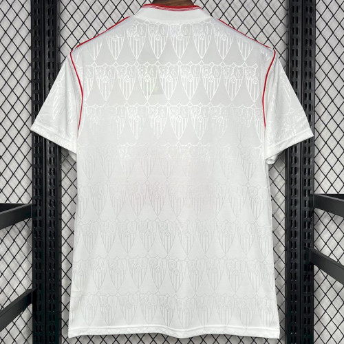 1991-1992 Sevilla Home Retro Soccer Jersey