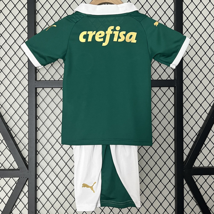 24-25 Palmeiras Home Kids Soccer Jersey