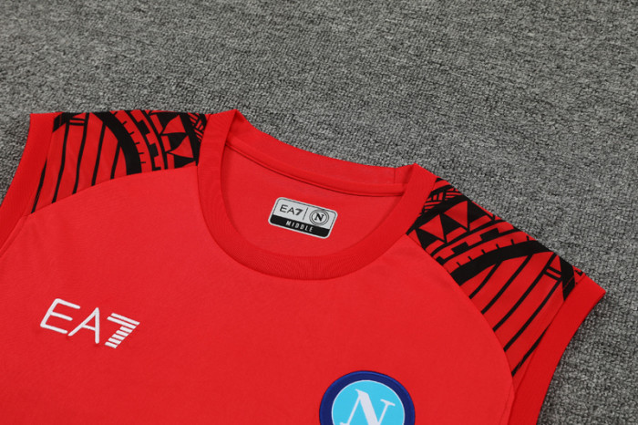 24-25 Napoli Red Tank top and shorts suit