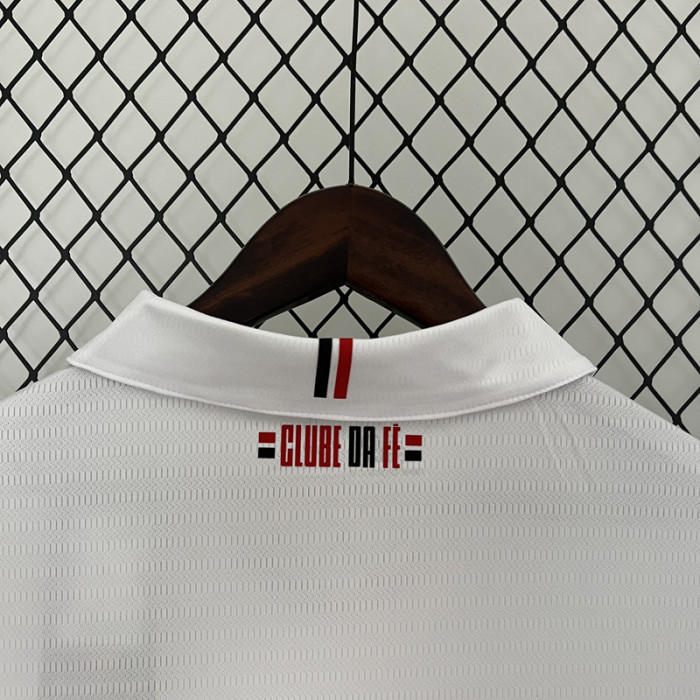 24-25 Sao Paulo Home Fans Soccer Jersey