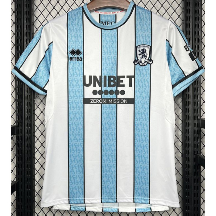24-25 Middlesbrough Away Fans Soccer Jersey