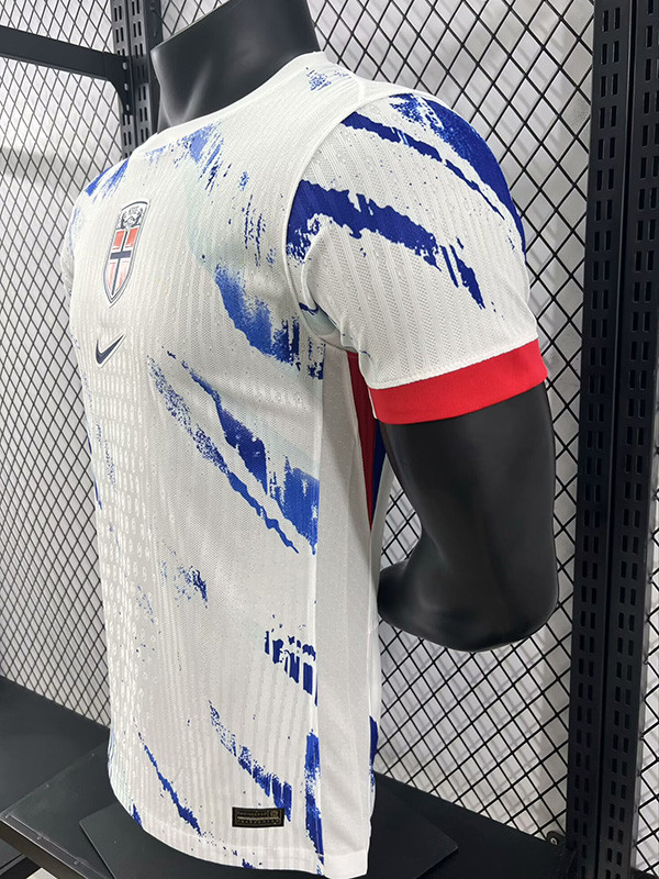 24-25 Norway Away Player Version Soccer Jersey