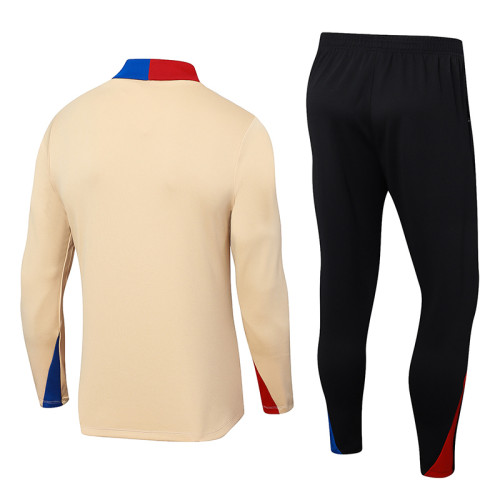 24-25 BAR Earthy Yellow Half Pull Tracksuit (半拉链)