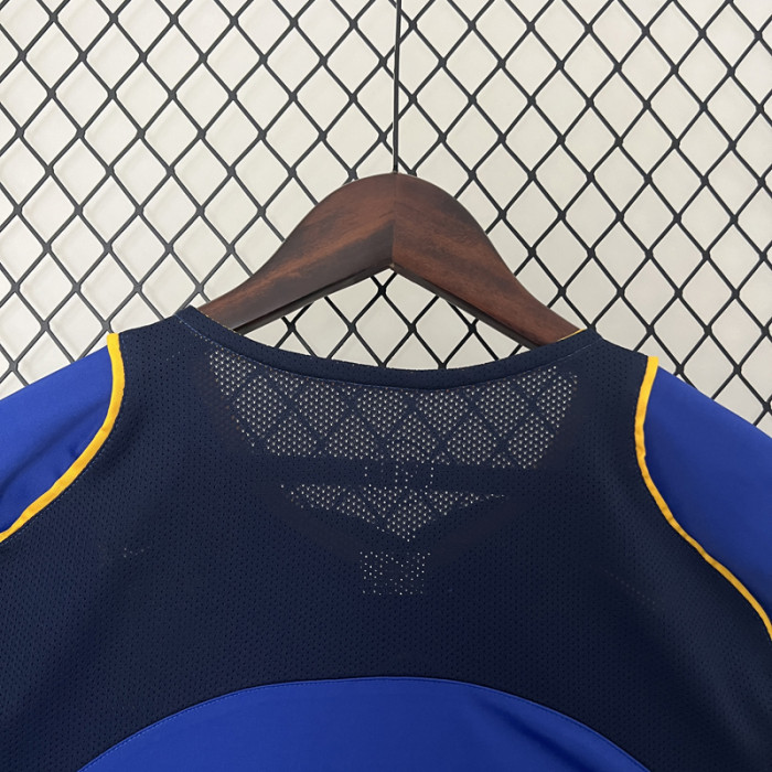 2004-2005 JUV Away Blue Retro Soccer Jersey