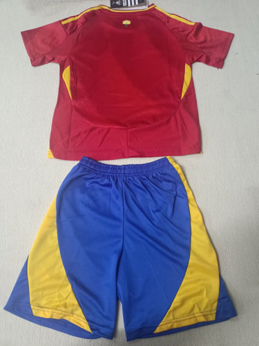 24-25 Spain Home Kids Soccer Jersey