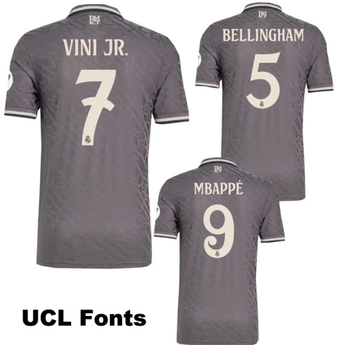 24-25 RMA Third Player Version Soccer Jersey