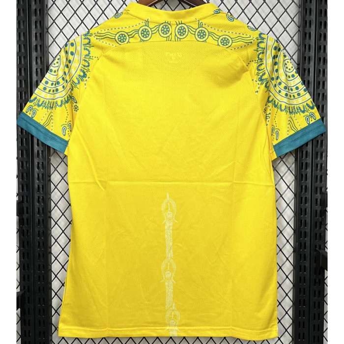 24-25 Australia Yellow Concept Edition Fans Soccer Jersey