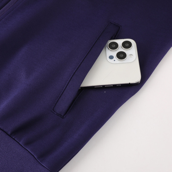 24-25 England Purple Jacket Tracksuit #01
