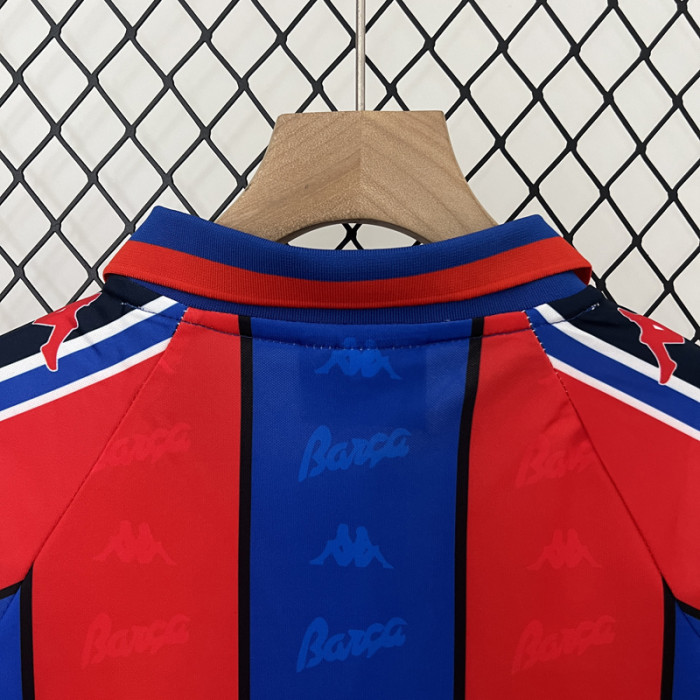 1996-1997 BAR Home Kids Retro Soccer Jersey