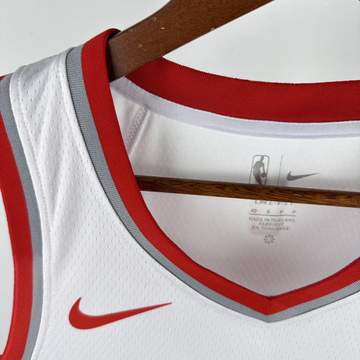 2019-20 ROCKETS HARDEN #13 White City Edition Top Quality Hot Pressing NBA Jersey