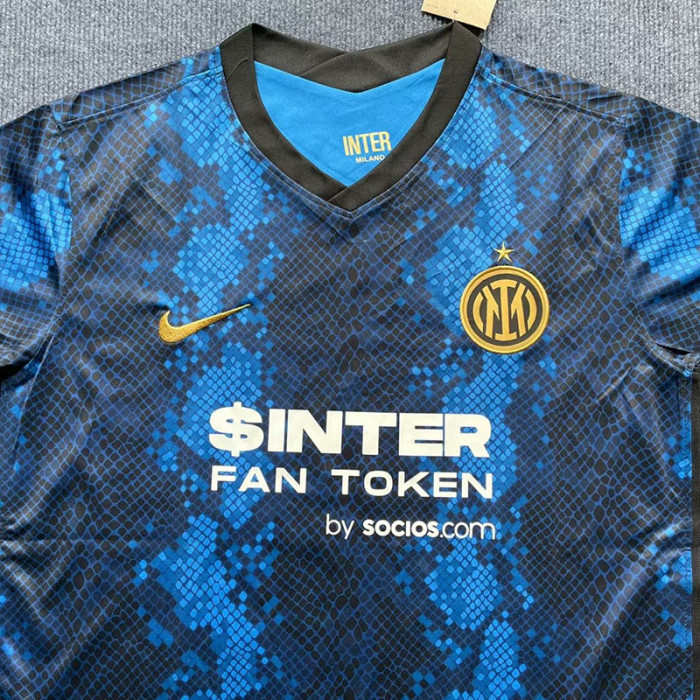 21-22 INT Home Fans Soccer Jersey