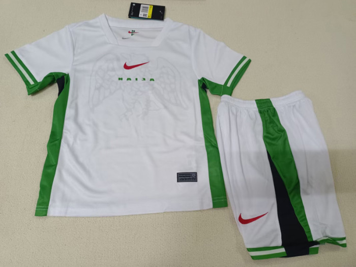 24-25 Nigeria Home Kids Soccer Jersey