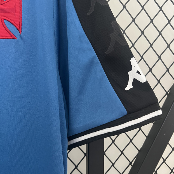 24-25 Vasco Blue GoalKeeper Fans Soccer Jersey