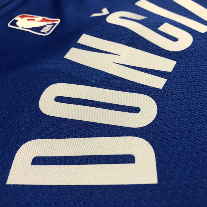 22-23 Dallas Mavericks DoNCIC #77 Blue City Edition Top Quality Hot Pressing NBA Jersey