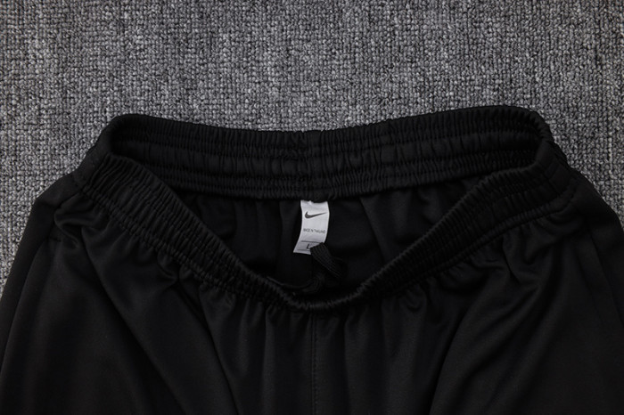 24-25 Portugal Black Half Pull Tracksuit (半拉链)