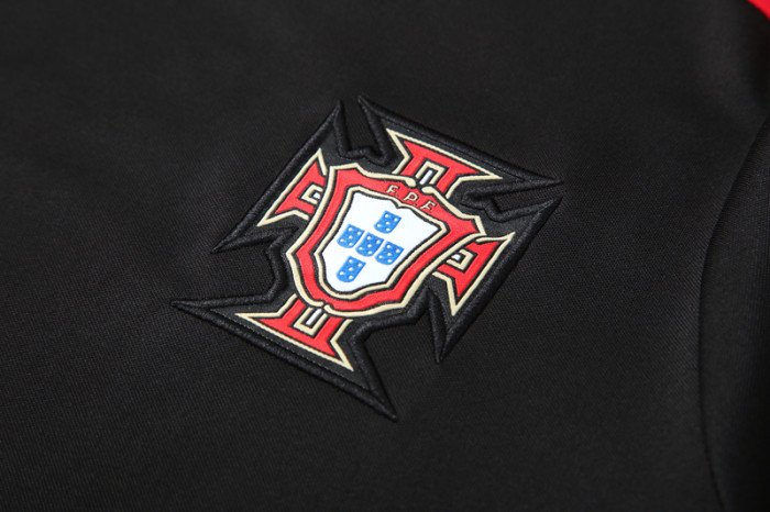 24-25 Portugal Black Training Short Suit
