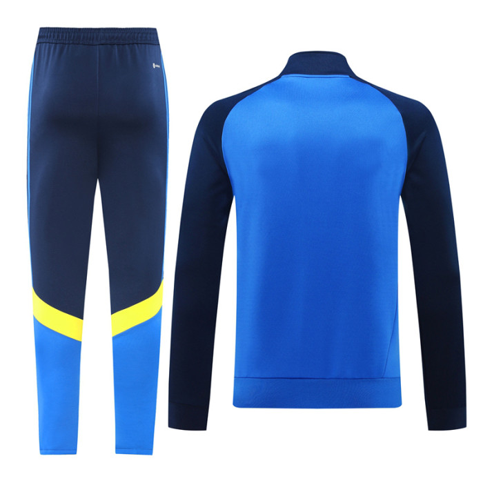 24-25 Boca Juniors Fancy Blue Jacket Tracksuit #03