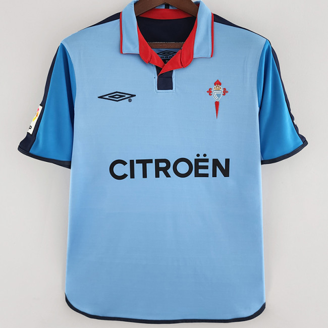 2003-2004 Celta Home Retro Soccer Jersey