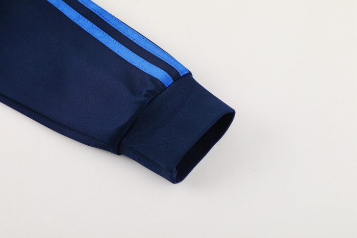 24-25 Boca Juniors Fancy Blue Jacket Tracksuit #03